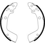 Bremsbacken Suzuki Swift 1.3-1.5 05 91078600 Bremsbacken Suzuki Swift 1.3-1.5 05 91078600