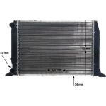 MAHLE Kühler, Motorkühlung CR 412 000S MAHLE Kühler, Motorkühlung CR 412 000S
