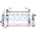 Nissens Wasserkühler PKW 60815 Nissens Wasserkühler PKW 60815