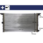 MAHLE Kühler, Motorkühlung CR 1534 000S MAHLE Kühler, Motorkühlung CR 1534 000S
