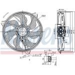 Nissens Kühlerlüfter PKW 85662 Nissens Kühlerlüfter PKW 85662
