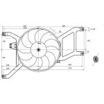 NRF Kühlerlüfter 470132 NRF Kühlerlüfter 470132