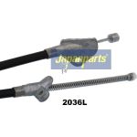 Seilzug, Feststellbremse Toyota T. Yaris Verso 1.3/1.4 D-4D/1.5 99-05 Le BC-2036L