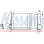 Nissens Heizungskühler PKW 73640 Nissens Heizungskühler PKW 73640