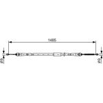 Handbremsseil li 1987482637