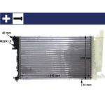 MAHLE Kühler, Motorkühlung CR 481 000S MAHLE Kühler, Motorkühlung CR 481 000S