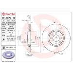 70 481 019 Bremsscheibe VA 09.7877.11 70 481 019 Bremsscheibe VA 09.7877.11