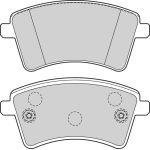 Valeo Bremsbelagsatz 302667 Valeo Bremsbelagsatz 302667