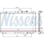 Nissens Wasserkühler PKW 62482A Nissens Wasserkühler PKW 62482A