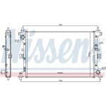 Wasserkühler PKW 606148 Wasserkühler PKW 606148