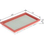 Luftfilter F 026 400 101 Luftfilter F 026 400 101