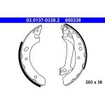 ATE Bremsbacken 03.0137-0338.2