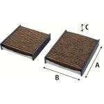 Innenraumfilter Peugeot 207 (Antiantien Mit Aktivkohle Und Polyphenol) 701007 Innenraumfilter Peugeot 207 (Antiantien Mit Aktivkohle Und Polyphenol) 701007