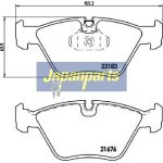 Japanparts Bremsbeläge PA-0112AF Japanparts Bremsbeläge PA-0112AF