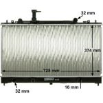 MAHLE Kühler, Motorkühlung CR 1021 000S MAHLE Kühler, Motorkühlung CR 1021 000S
