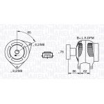Magneti Marelli Lichtmaschine 063731475010 Magneti Marelli Lichtmaschine 063731475010
