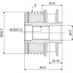 588085 Valeo Lichtmaschinenfreilauf 588085 588085 Valeo Lichtmaschinenfreilauf 588085