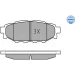 Bremsbelagsatz Subaru T. Legacy 03-/Impreza 07- Mit Sensor 025 242 7114/W Bremsbelagsatz Subaru T. Legacy 03-/Impreza 07- Mit Sensor 025 242 7114/W