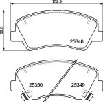BREMBO Bremsklötze VA P 30 122 BREMBO Bremsklötze VA P 30 122