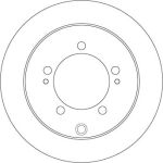 84 482 019 Bremsscheibe HA DF4845 84 482 019 Bremsscheibe HA DF4845