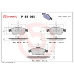 BREMBO Bremsklötze VA P 68 050 BREMBO Bremsklötze VA P 68 050