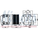 Nissens Ölkühler PKW 90974 Nissens Ölkühler PKW 90974