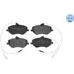 Bremsbelagsatz Peugeot S. 407 04- Mit Sensor 025 241 3317/W Bremsbelagsatz Peugeot S. 407 04- Mit Sensor 025 241 3317/W