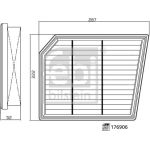 Luftfilter 176906 Luftfilter 176906