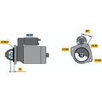 Bosch Starter 0 986 017 990 Bosch Starter 0 986 017 990