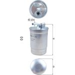 MAHLE Kraftstofffilter KL 554D MAHLE Kraftstofffilter KL 554D
