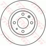 TRW Bremsscheibe DF2577 TRW Bremsscheibe DF2577