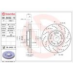 Brembo Bremsscheibe Vorderachse Xtra 09.8402.1X Brembo Bremsscheibe Vorderachse Xtra 09.8402.1X