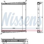 Nissens Wasserkühler LKW 6378750