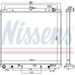 Nissens Wasserkühler PKW 68809 Nissens Wasserkühler PKW 68809