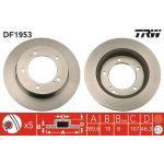 Bremsscheibe Suzuki P.Samurai/Sierra/Sj 1.0-1.3 4X4 81-04 DF1953 Bremsscheibe Suzuki P.Samurai/Sierra/Sj 1.0-1.3 4X4 81-04 DF1953