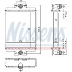 Nissens Wasserkühler PKW 606296 Nissens Wasserkühler PKW 606296