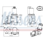 NISSENS Agr-Ventil 98355 NISSENS Agr-Ventil 98355