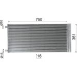 Kondensator, Klimaanlage AC 1124 000P Kondensator, Klimaanlage AC 1124 000P