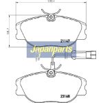 Japanparts Bremsbeläge PA-0242AF Japanparts Bremsbeläge PA-0242AF