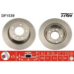 Bremsscheibe Bmw T. E36 90 DF1539 Bremsscheibe Bmw T. E36 90 DF1539