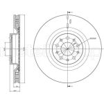 Cifam Bremsscheibe 800-1392C