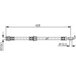 Bremsschlauch HA 1987476166