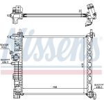 Wasserkühler PKW 630735 Wasserkühler PKW 630735