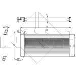 NRF Heizungskühler 54326 NRF Heizungskühler 54326