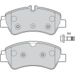Valeo Bremsbelagsatz 601543 Valeo Bremsbelagsatz 601543