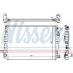 Nissens Wasserkühler PKW 60061 Nissens Wasserkühler PKW 60061