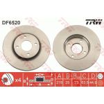 51 481 070 Bremsscheibe VA DF6520 51 481 070 Bremsscheibe VA DF6520