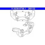 Halter, Bremssattel 11.0230-0736.1