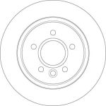76 482 023 Bremsscheibe HA DF6535 76 482 023 Bremsscheibe HA DF6535