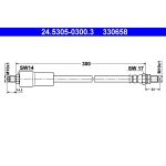 ATE Bremsschlauch 24.5305-0300.3 ATE Bremsschlauch 24.5305-0300.3